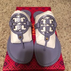 Brand New Tory Burch Millers in Mosaic blue
